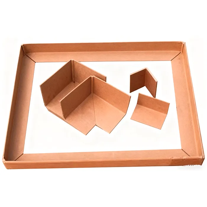 Panneau d'angle en L à paroi simple